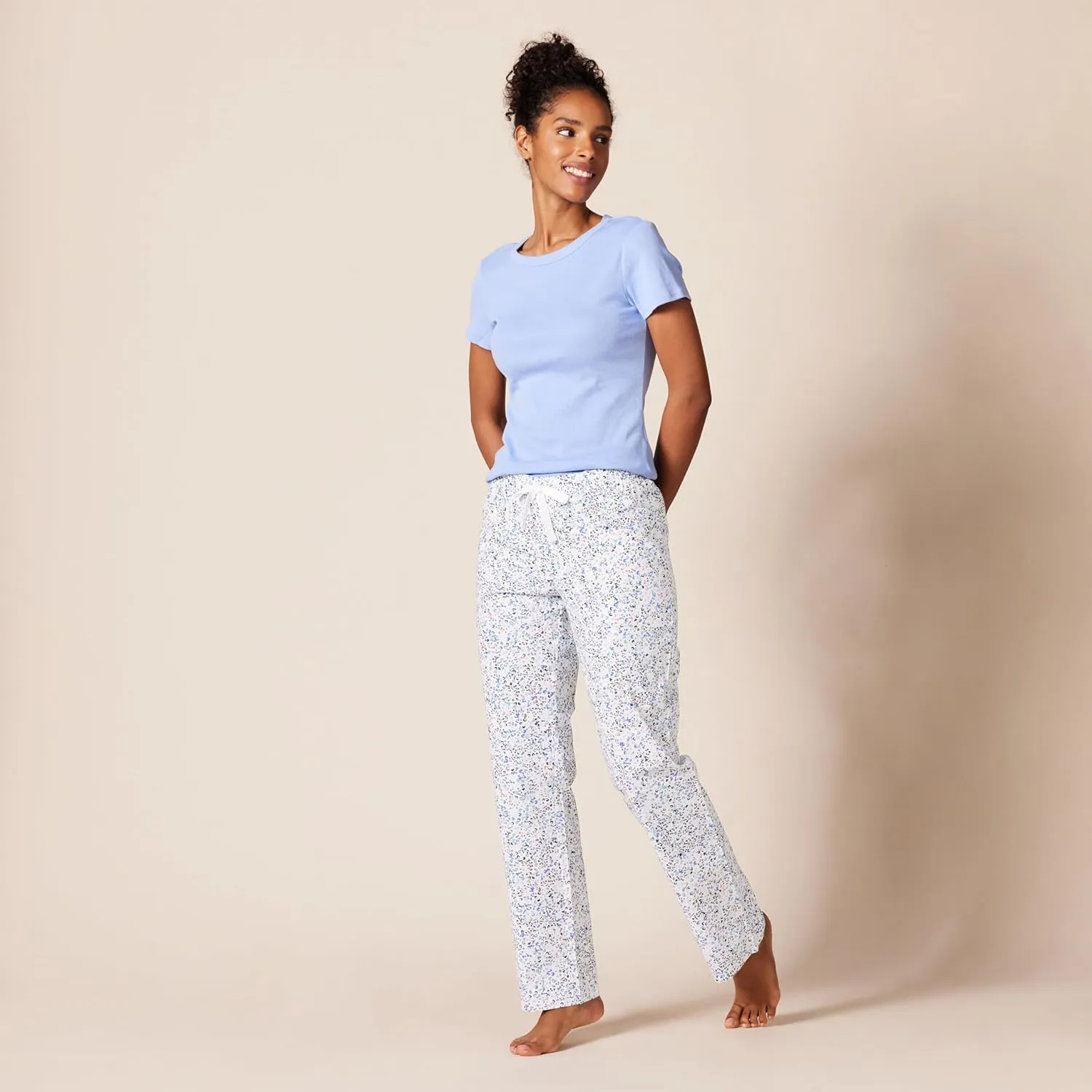 Amazon Essentials Women's Poplin Sleep Pant