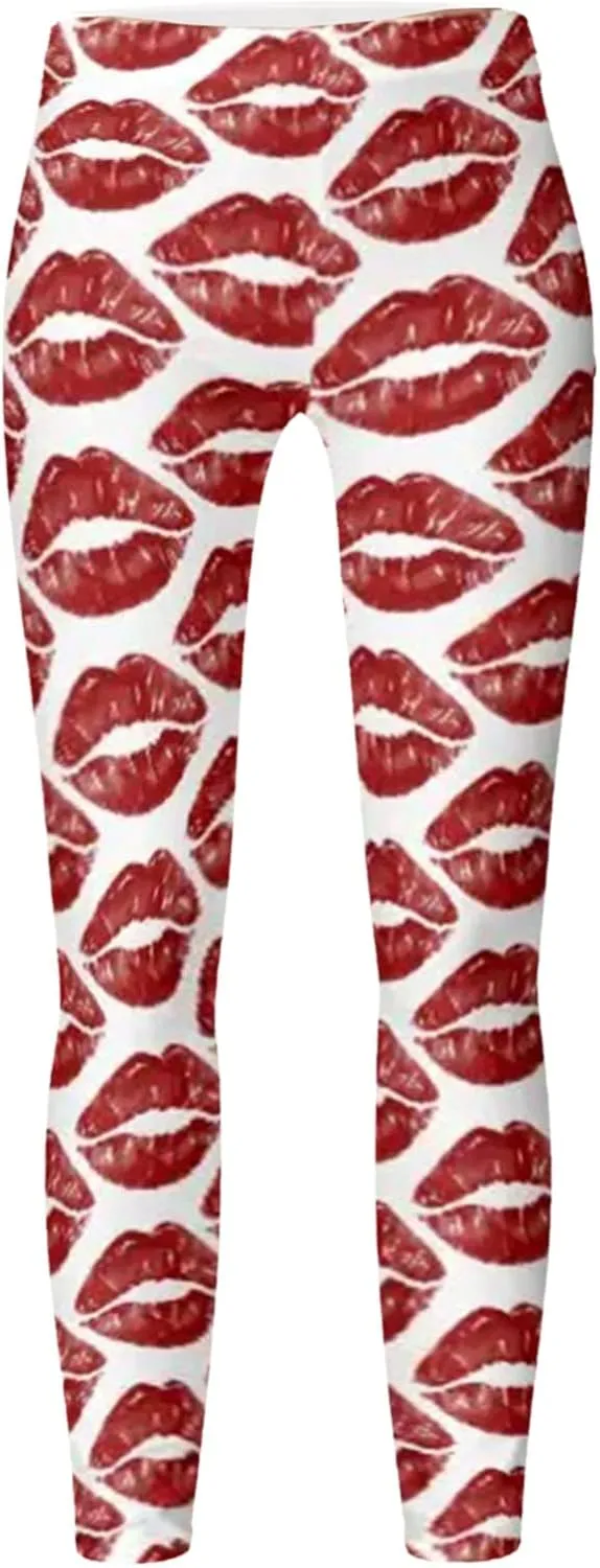 Buttery Soft Leggings for Women Flare Pocket Leggings Women with Pockets Valentine Green Leggings