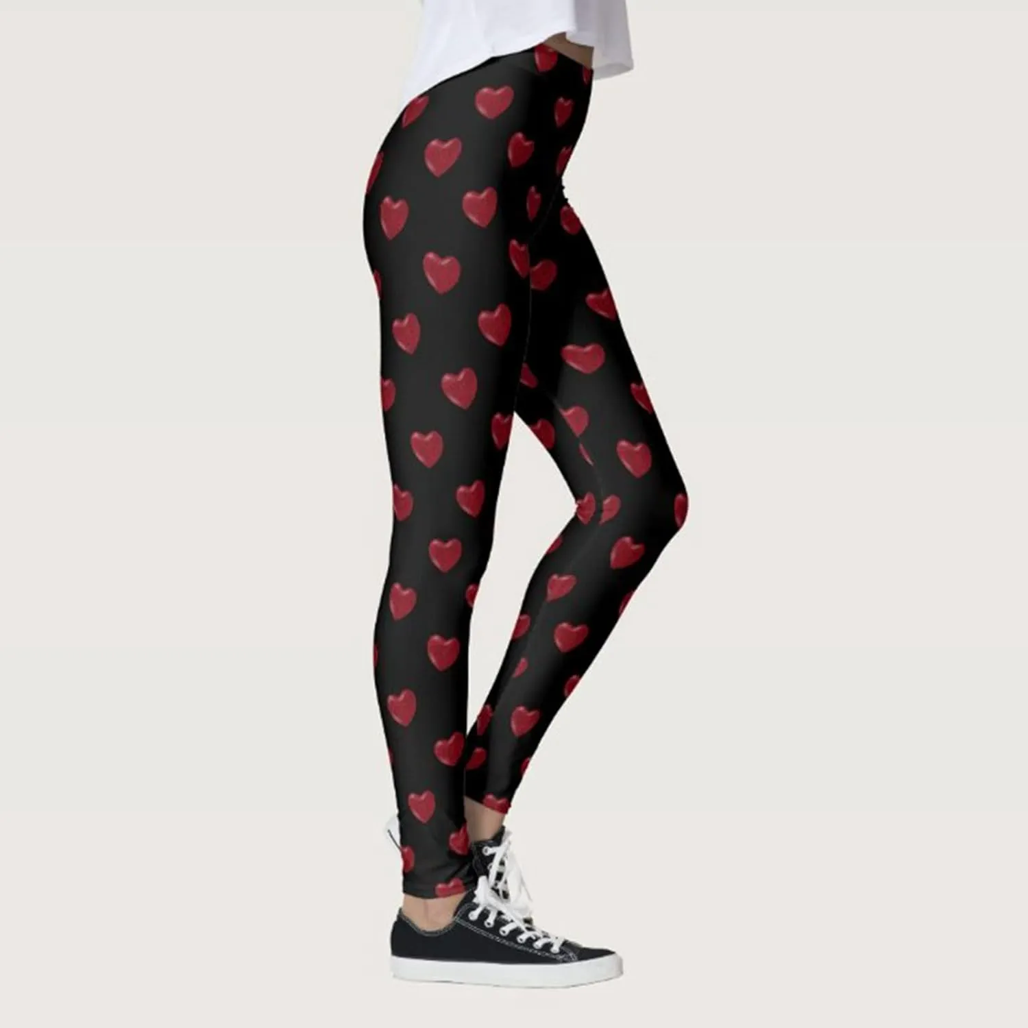 Buttery Soft Leggings for Women Flare Pocket Leggings Women with Pockets Valentine Green Leggings