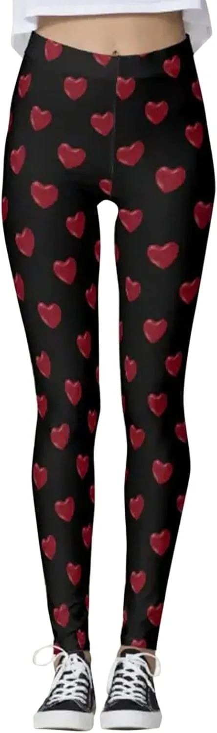 Buttery Soft Leggings for Women Flare Pocket Leggings Women with Pockets Valentine Green Leggings