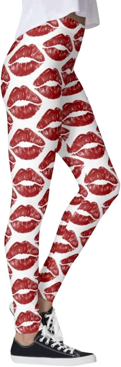 Buttery Soft Leggings for Women Flare Pocket Leggings Women with Pockets Valentine Green Leggings