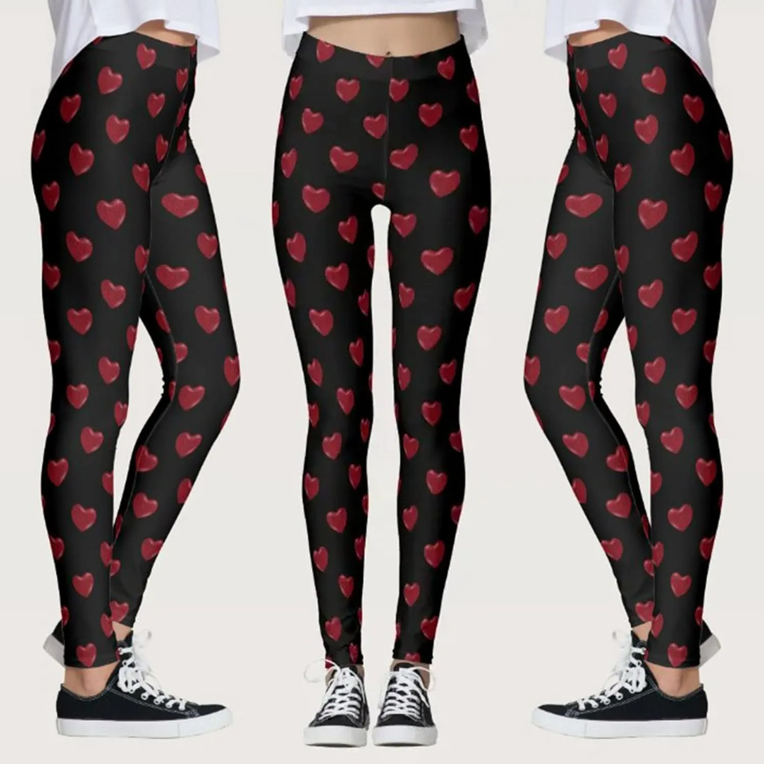 Buttery Soft Leggings for Women Flare Pocket Leggings Women with Pockets Valentine Green Leggings