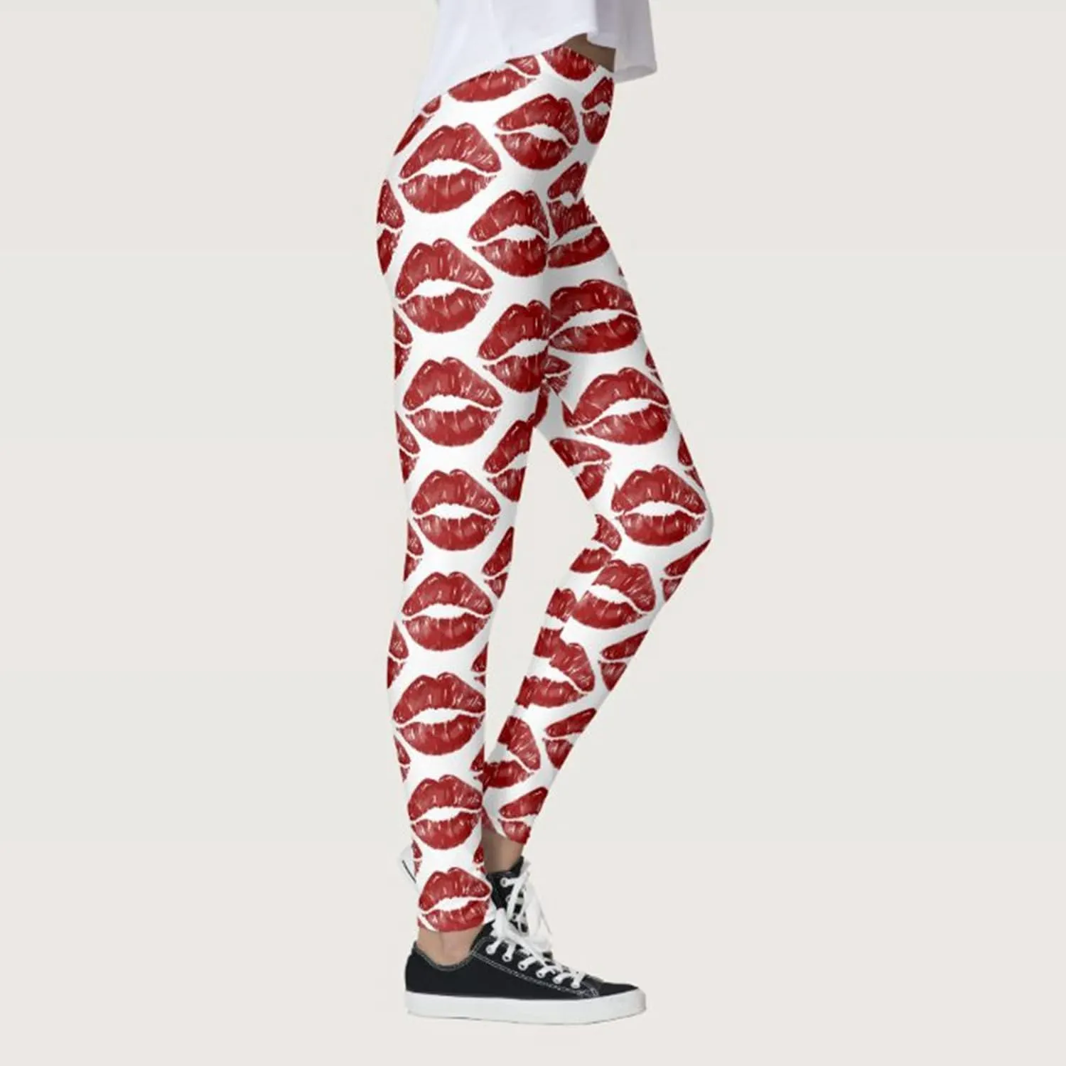Buttery Soft Leggings for Women Flare Pocket Leggings Women with Pockets Valentine Green Leggings