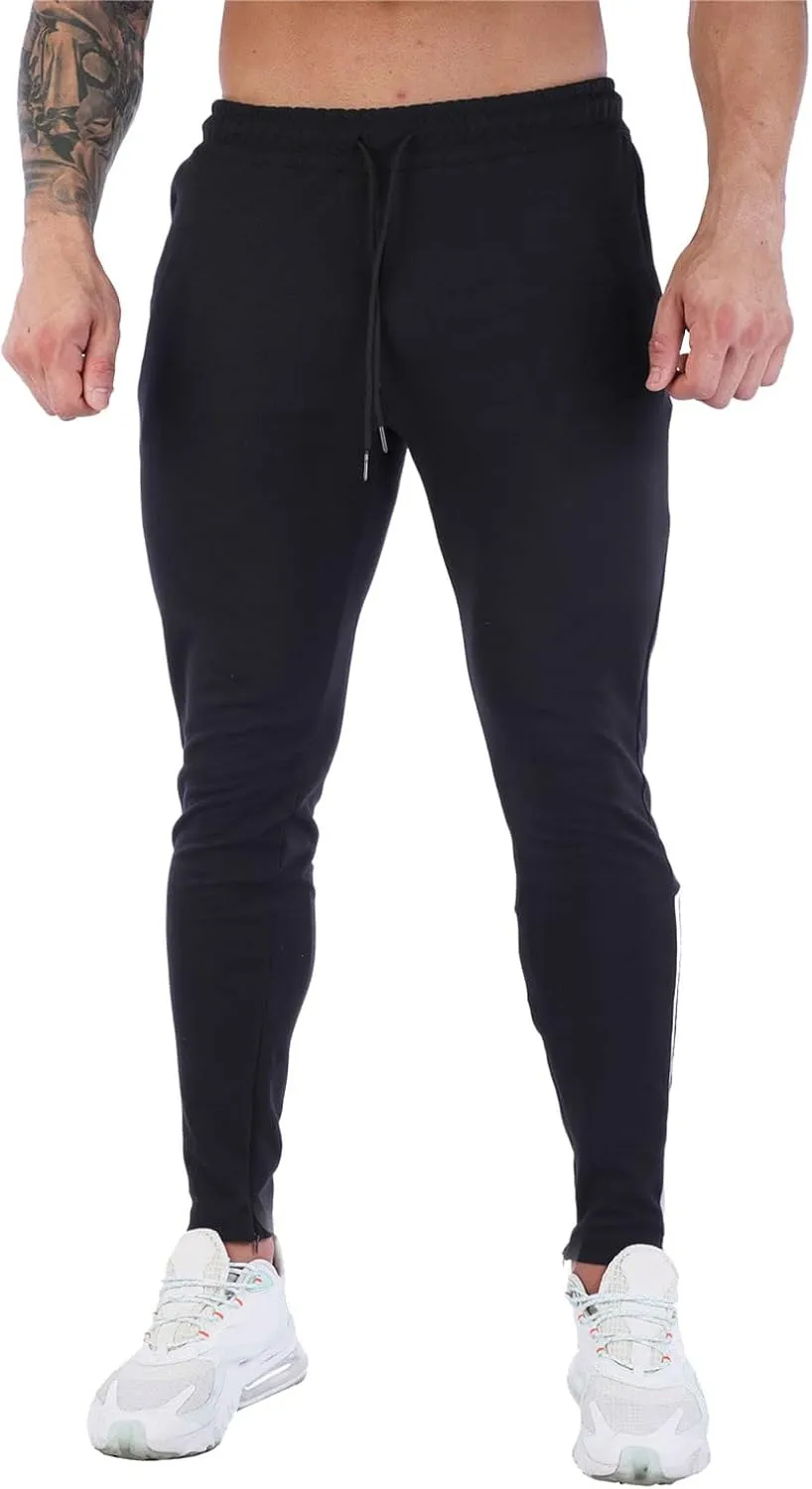 Cargo Pants for Men Relaxed Fit Cargo Lightweight Quick Dry Joggers Workout Men's Joggers with Zipper Pockets Running
