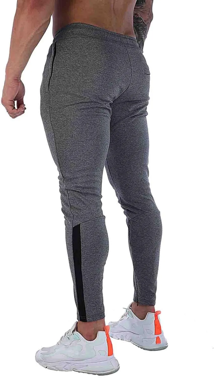 Cargo Pants for Men Relaxed Fit Cargo Lightweight Quick Dry Joggers Workout Men's Joggers with Zipper Pockets Running