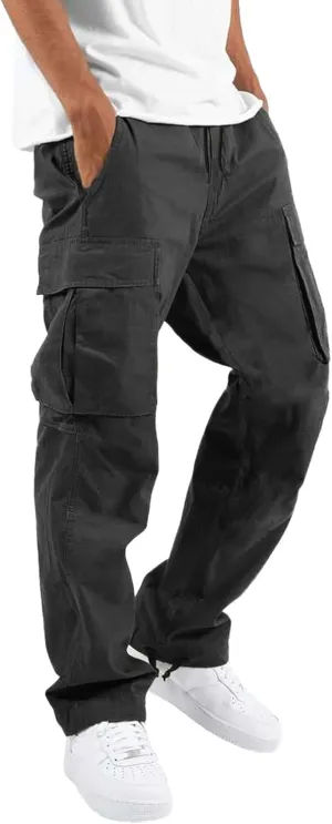 Cargo Pants for Men Relaxed Fit Work Hiking Ripstop Pants Cargo Pants for Men Work Casual Performance Series Comfort