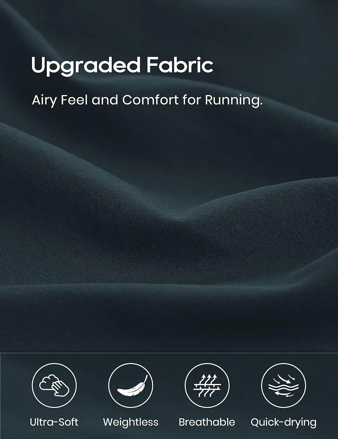 CRZ YOGA High Waisted Running Shorts for Women - 2.5'' Liner for Gym Athletic Workout with Zip Pocket Breathable