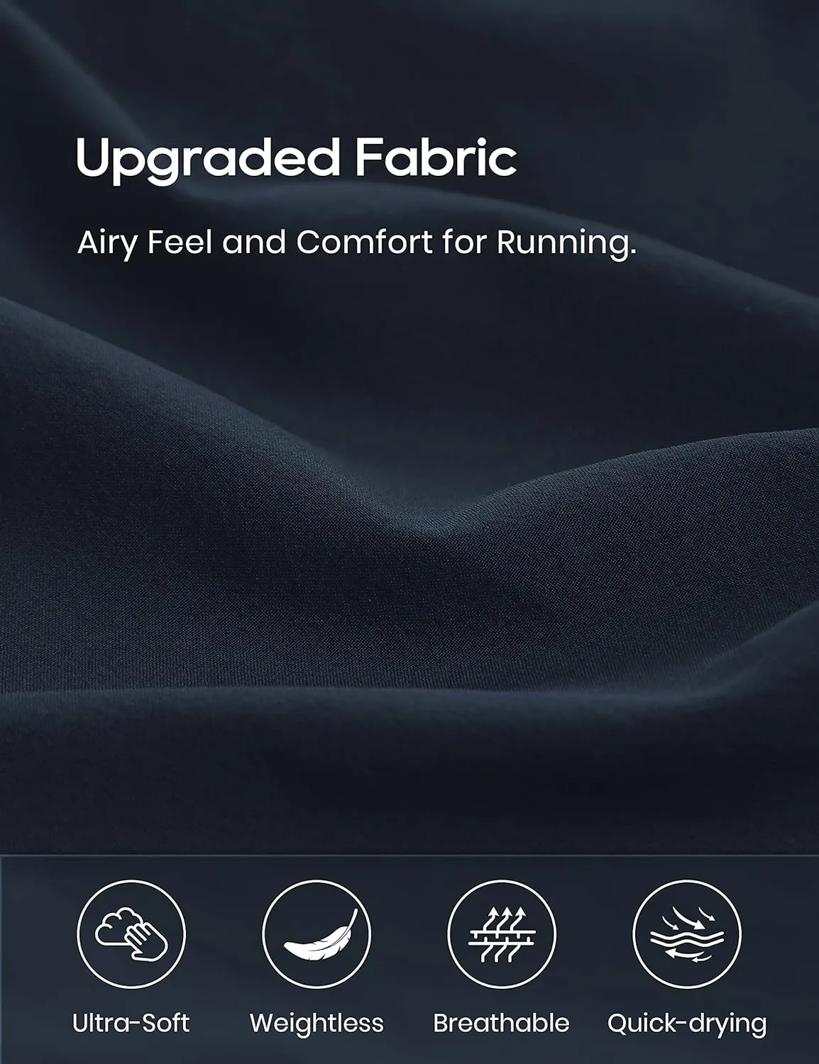 CRZ YOGA High Waisted Running Shorts for Women - 2.5'' Liner for Gym Athletic Workout with Zip Pocket Breathable