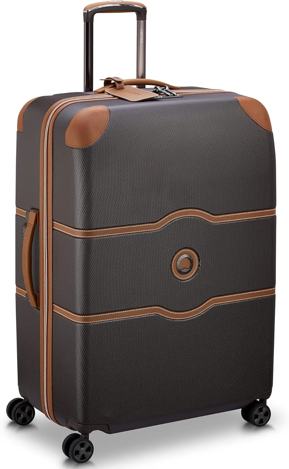 DELSEY PARIS Chatelet Air 2.0 Hardside Luggage with Spinner Wheels, Chocolate Brown, 2 Piece Set (19/28)