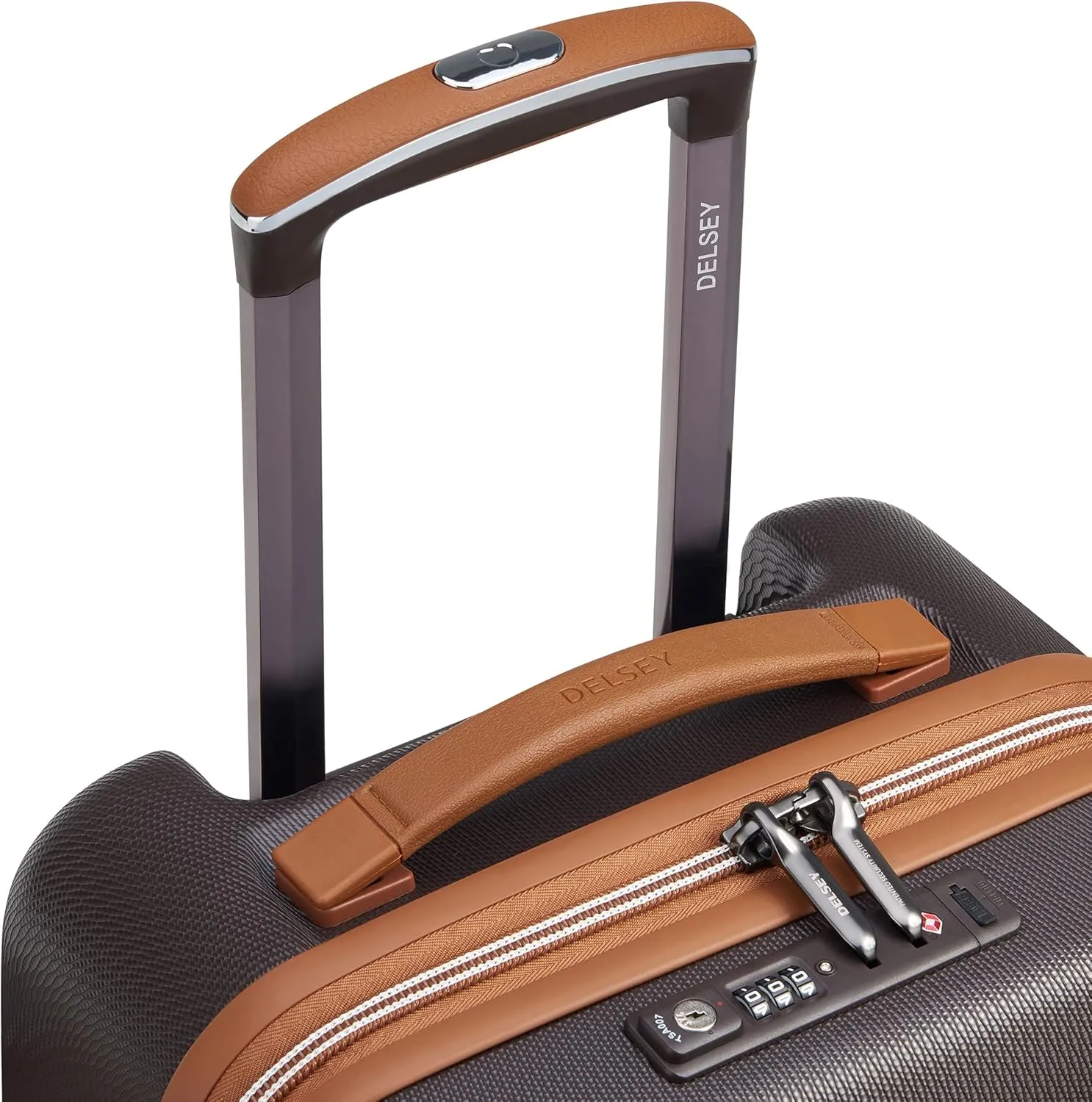 DELSEY PARIS Chatelet Air 2.0 Hardside Luggage with Spinner Wheels, Chocolate Brown, 2 Piece Set (19/28)