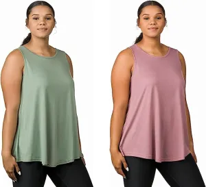 Epic MMA Gear 2 Pack Long Flowy Sleeveless Tunic Top For Women