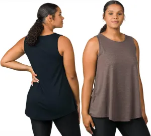 Epic MMA Gear 2 Pack Long Flowy Sleeveless Tunic Top For Women