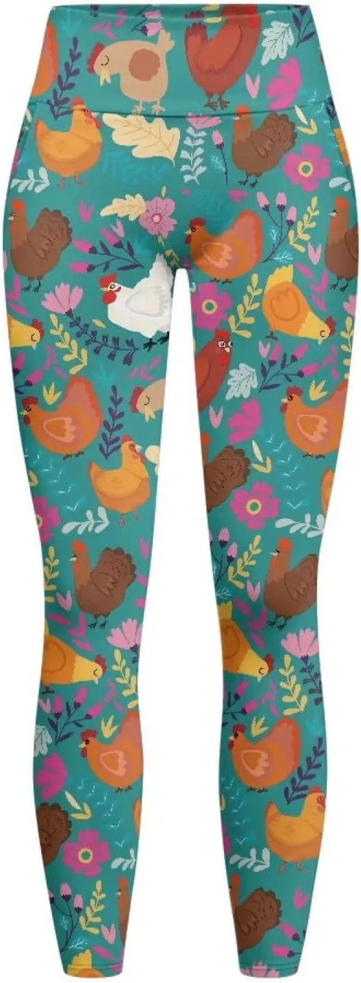 Fashion Leggings with Pockets for Women Yoga Leggings XS-3XL Breathable Workout Leggings High Waist