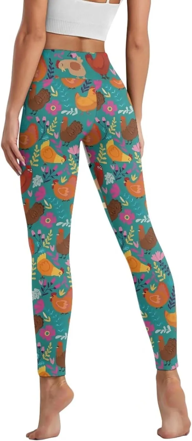 Fashion Leggings with Pockets for Women Yoga Leggings XS-3XL Breathable Workout Leggings High Waist