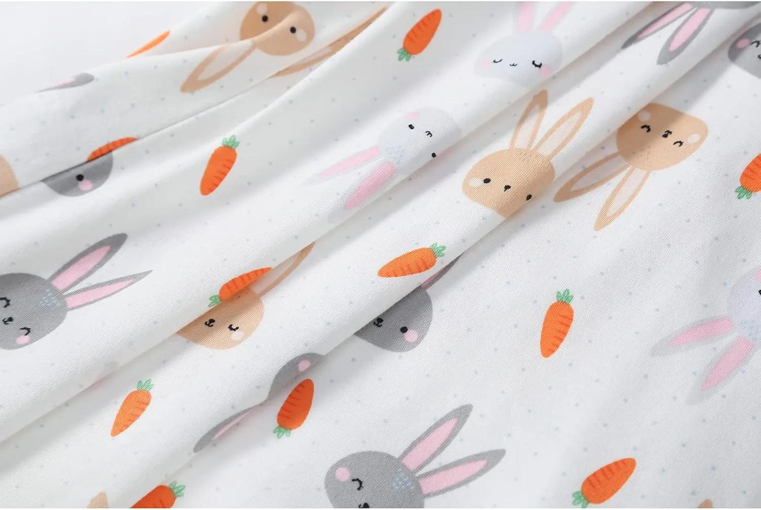 Girl's Cotton Nightgowns Short Sleeve Princess Sleep Shirts Comfy Nightdress Sleepwear