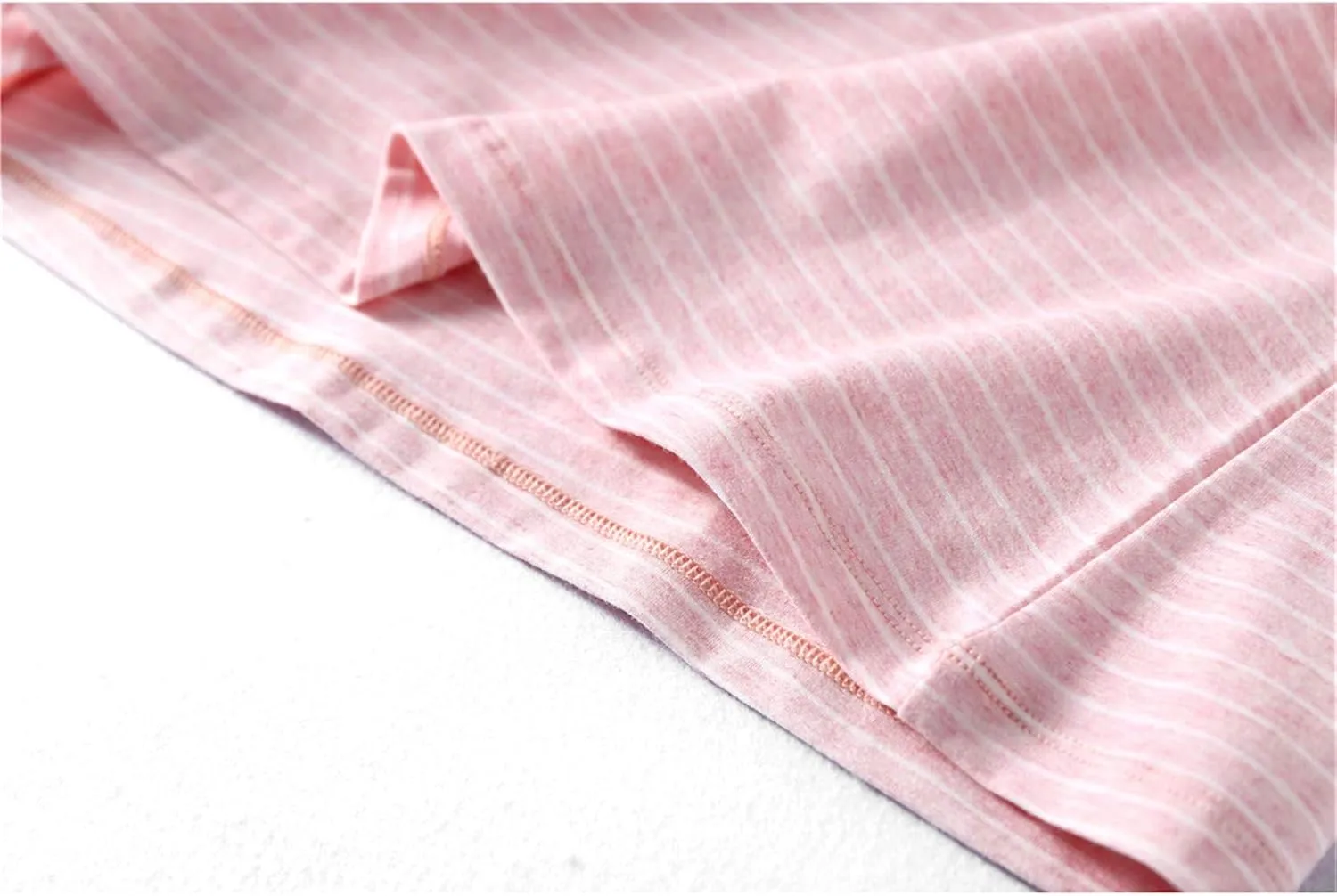 Girl's Stripes Nightgowns Cotton Sleep Shirts Sleepwear Princess Nightdress