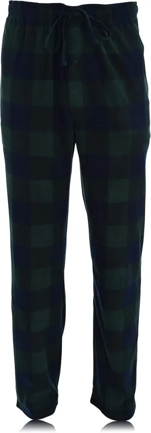 Hanes Men's Microfleece Plaid Sleep Pant
