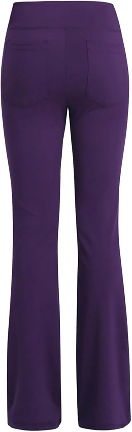 High Waisted Flare Leggings for Women Breathable Outdoor Running Fitness Pants Hip Lift Yoga Pants Women's Cargo