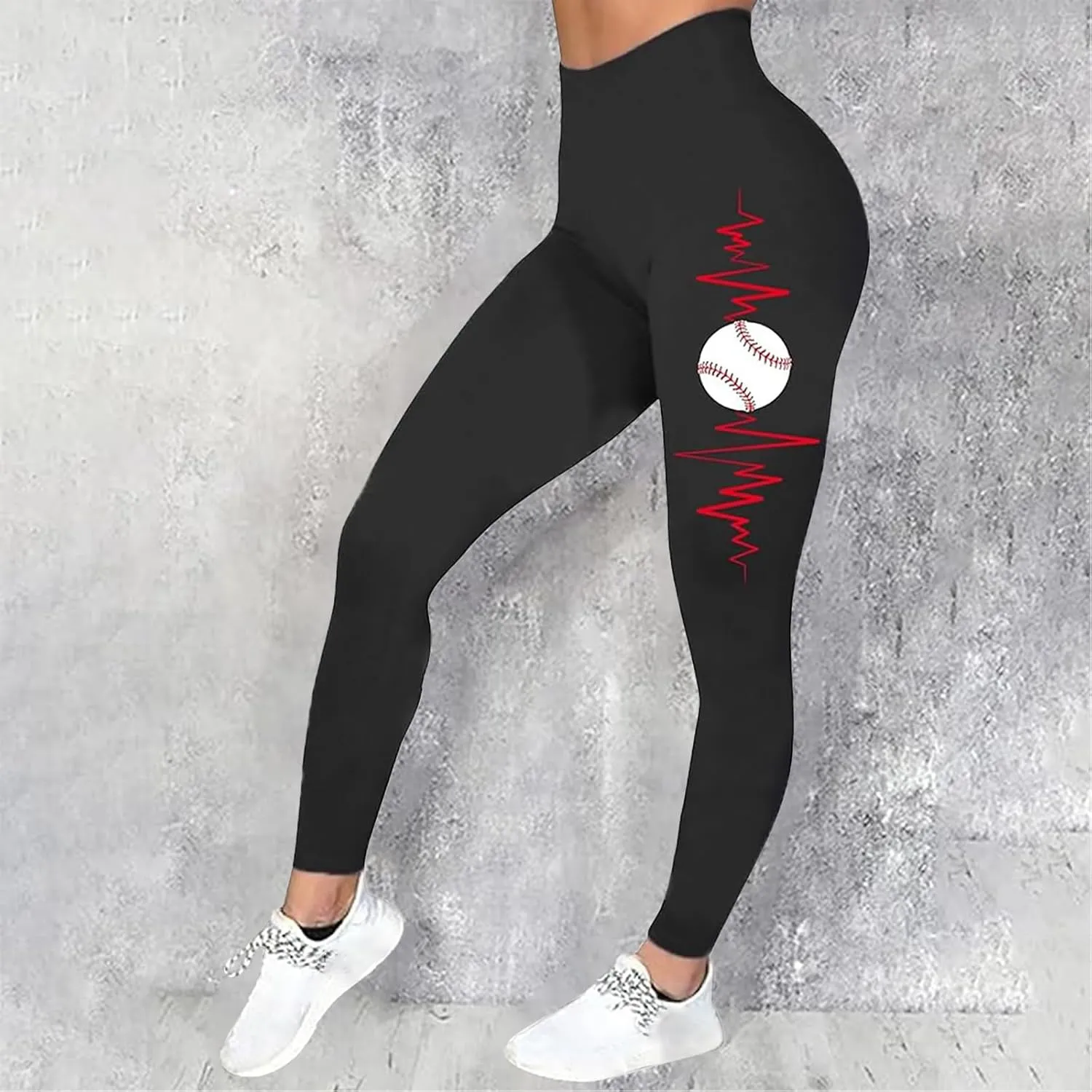 High Waisted Leggings for Women Printed Sports Yoga Pants Leggings XL Black Leggings Slimming Leggings for Women