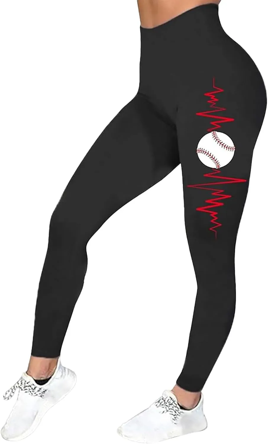 High Waisted Leggings for Women Printed Sports Yoga Pants Leggings XL Black Leggings Slimming Leggings for Women