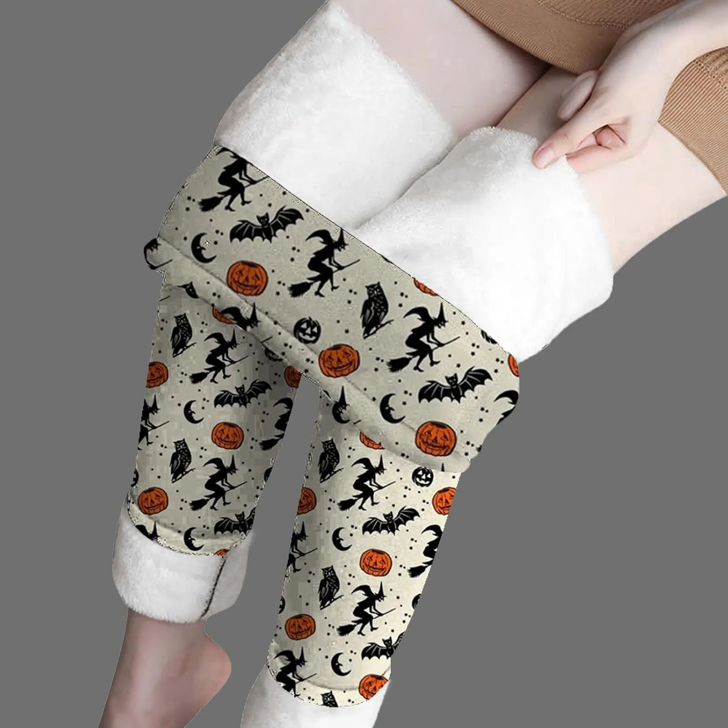 High Waisted Leggings Warm Halloween Print Cute Style Leggings Leggings for Women Plus Size Leggings Legging Women