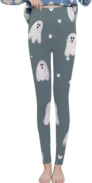 High Waisted Leggings Warm Halloween Print Cute Style Leggings Leggings for Women Plus Size Leggings Legging Women