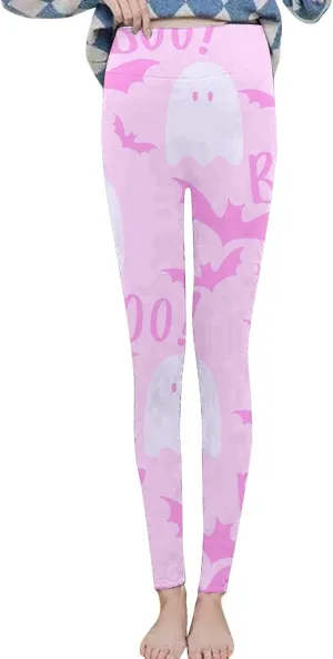 High Waisted Leggings Warm Halloween Print Cute Style Leggings Leggings for Women Plus Size Leggings Legging Women