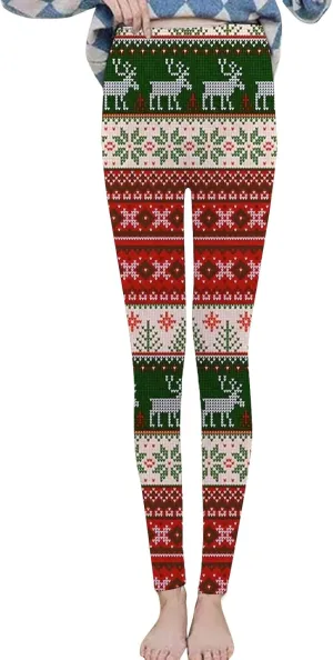 High Waisted Leggings Warm Halloween Print Cute Style Leggings Leggings for Women Plus Size Leggings Legging Women