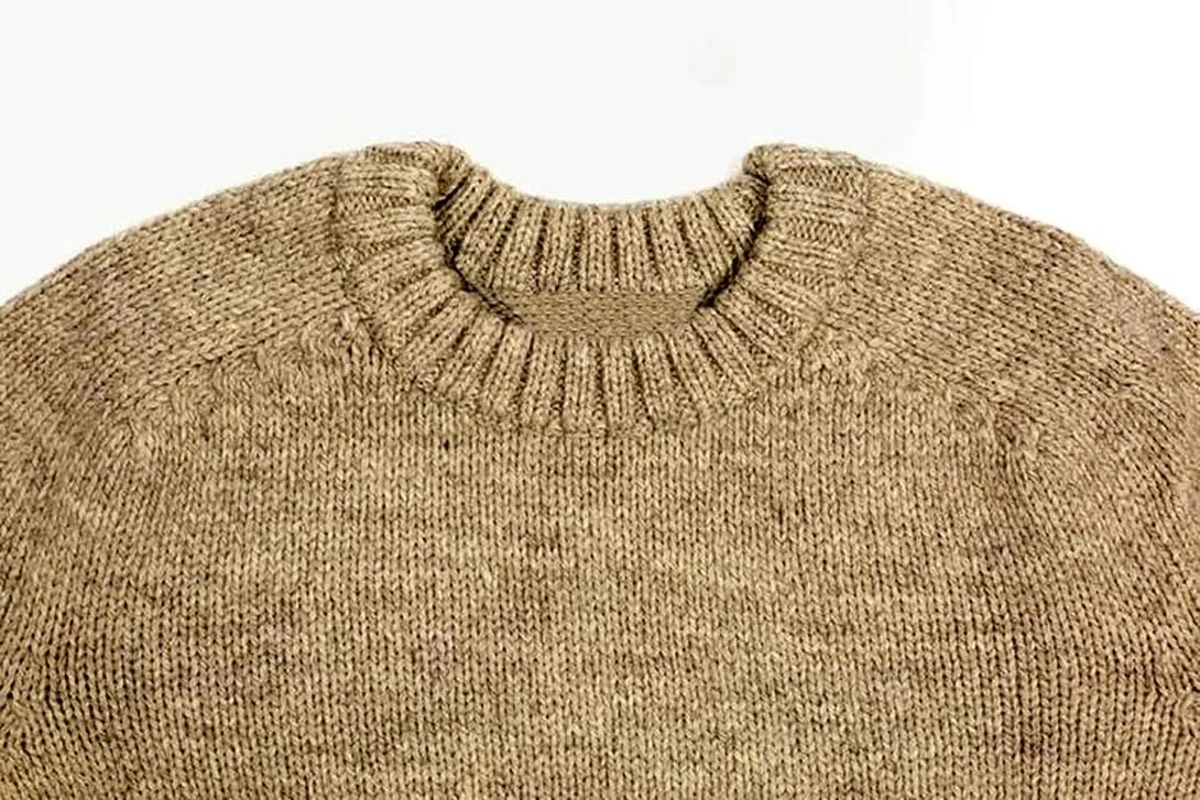 Hypoallergenic Deluxe 100% Royal Alpaca Sweater Jumper Handknitted Organic Silky