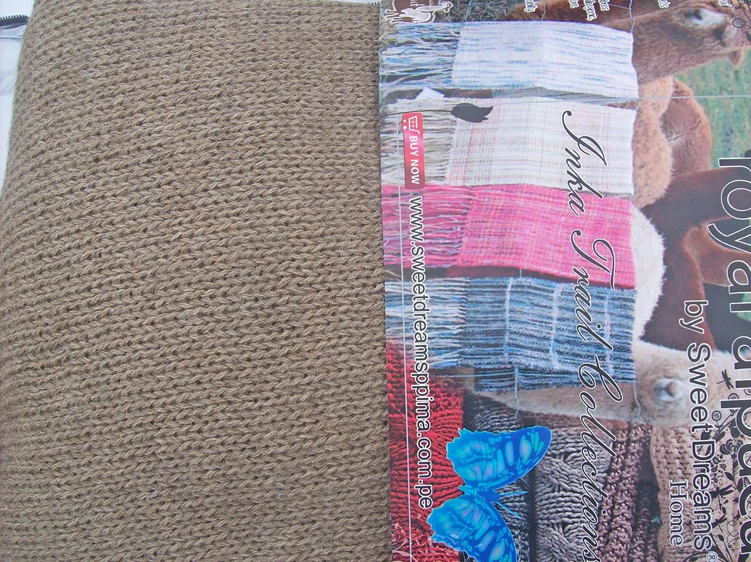 Hypoallergenic Deluxe 100% Royal Alpaca Sweater Jumper Handknitted Organic Silky