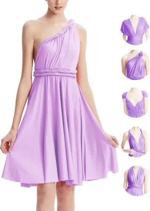 Infinity Dress with Bandeau, Convertible Short Bridesmaid Dress