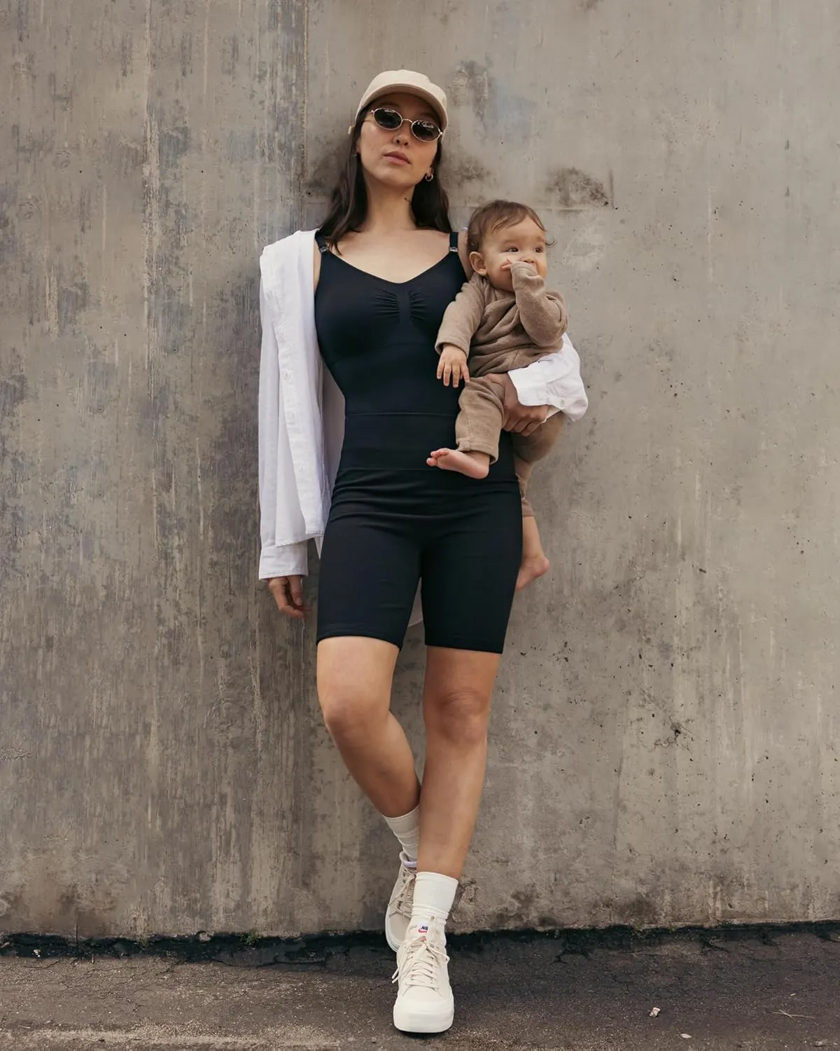 Kindred Bravely Sublime Maternity & Postpartum Biker Shorts/Maternity Shorts, Everyday Loungewear