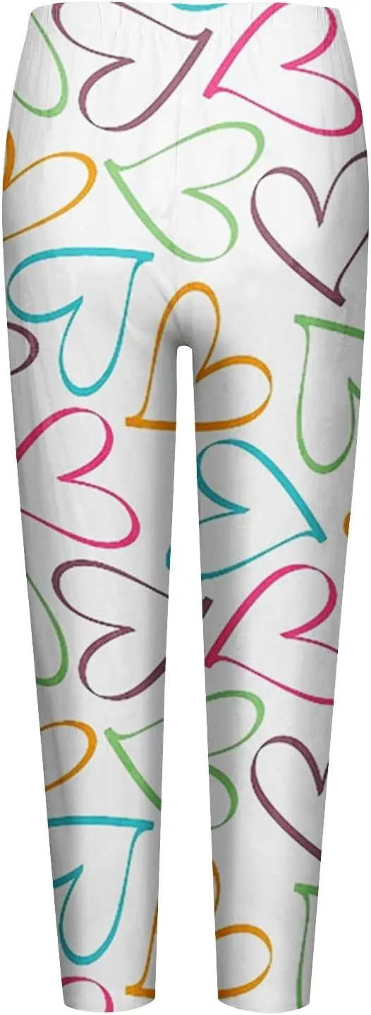 Leggings for Women Buttery Soft Dressy Valentines Day Leggings Women with Pockets Winter Leggings