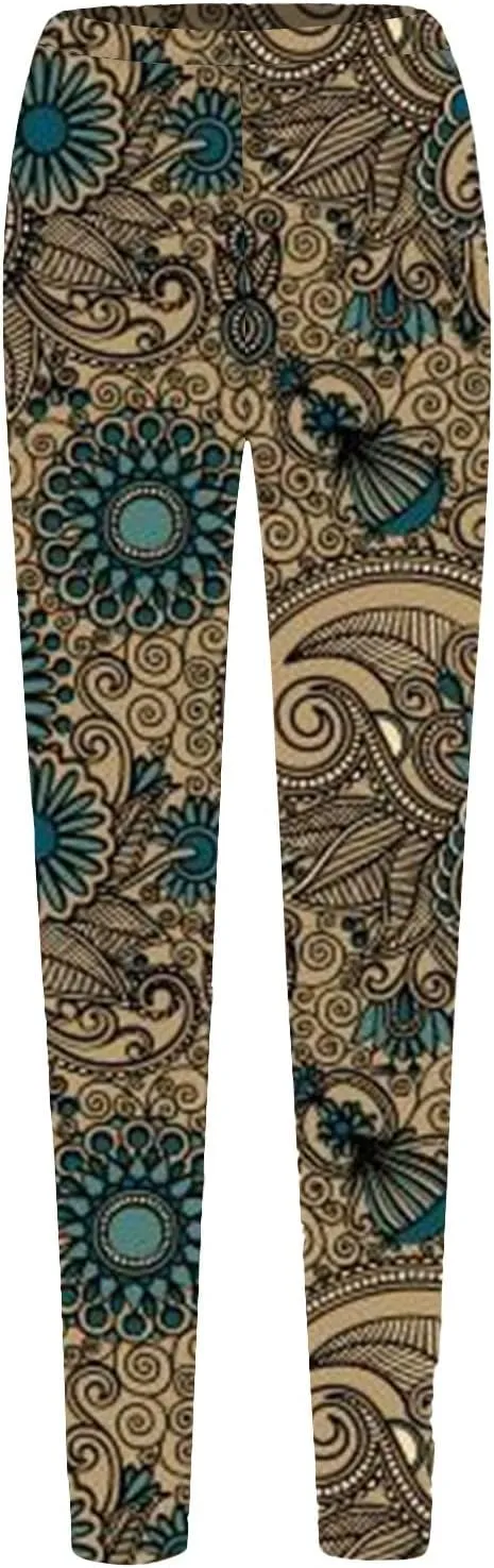 Leggings for Women High Waisted High Waist Leggings with Pockets Christmas Leggings Women