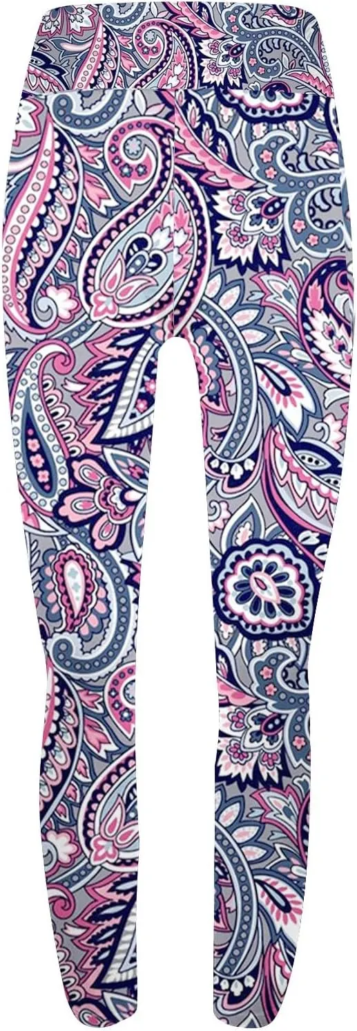 Leggings for Women Tall Length Cow Print High Waisted Leggings Women Leggings for Older Women