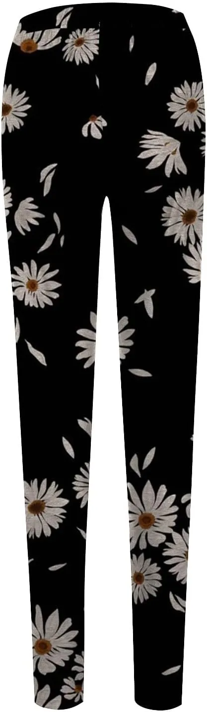 Leggings for Women Tall Length Cow Print High Waisted Leggings Women Leggings for Older Women