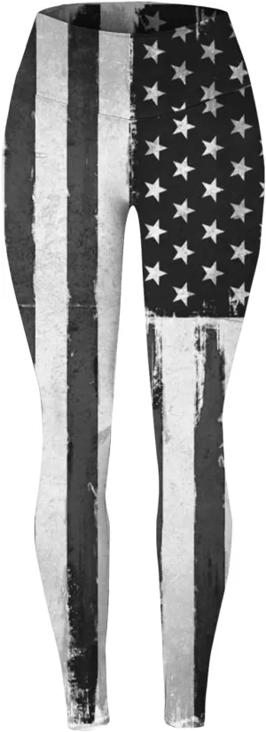 Leisure Leggings Women High Waist Skinny Yoga Pants Stripe Print Gym Workout Running Tights Compression Bottoms,Grey,XL