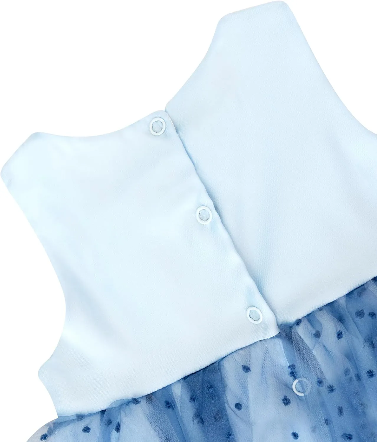 Lilax Baby Girl Lace Sleeveless Dot Tulle Dress Pageant 3 Piece Party Wedding Outfit