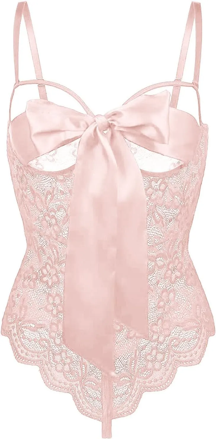 Lingerie Sets for Women Sexy, Sexy Crotchless Set, Naughty Lace Womens Lenceria Para Cojer