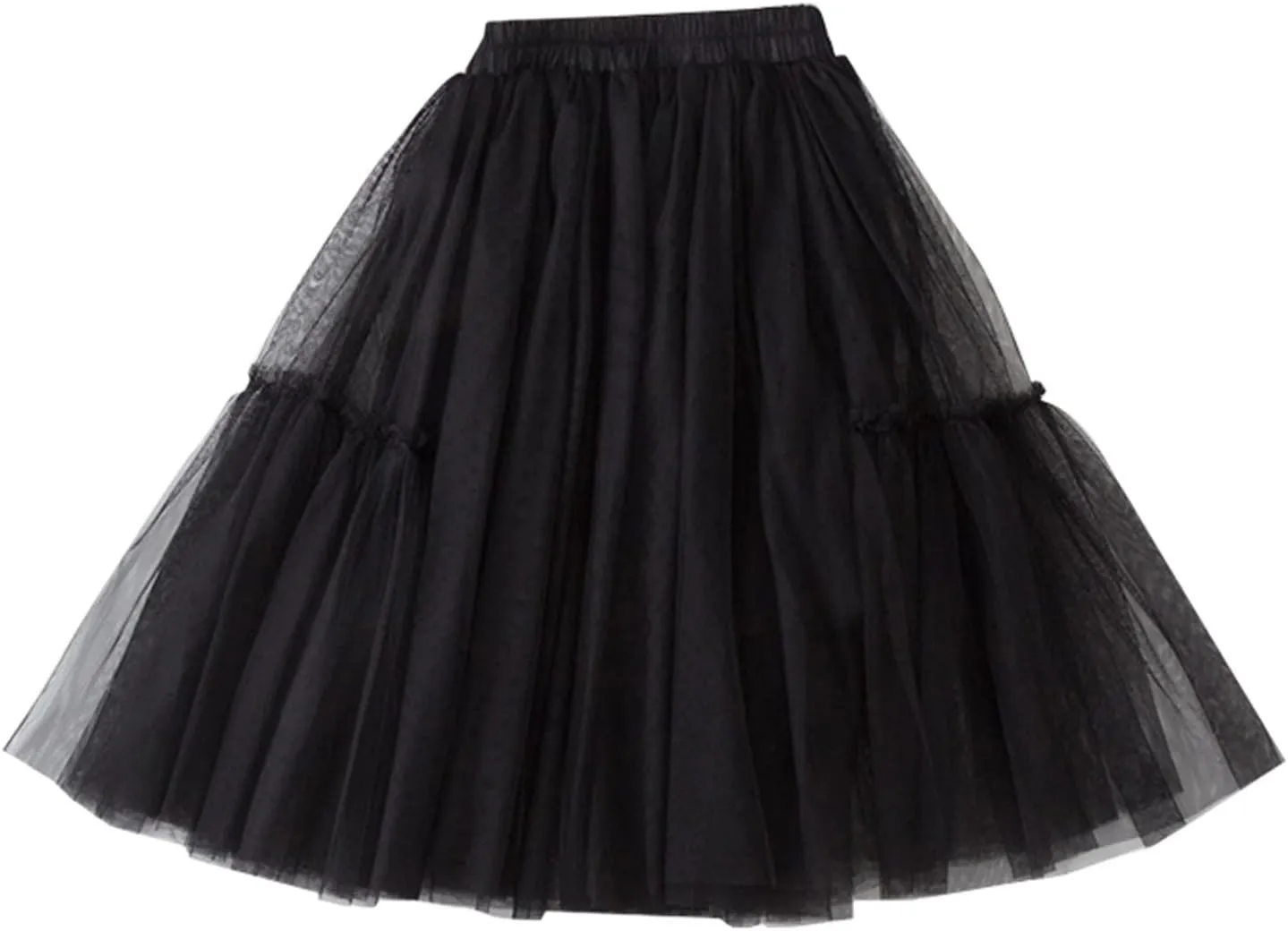Little Child Girls Long Skirt Girls Tiered Ruffle Maxi Skirts Girls Soft Fluffy Skirt Party Rapunzel Dress for