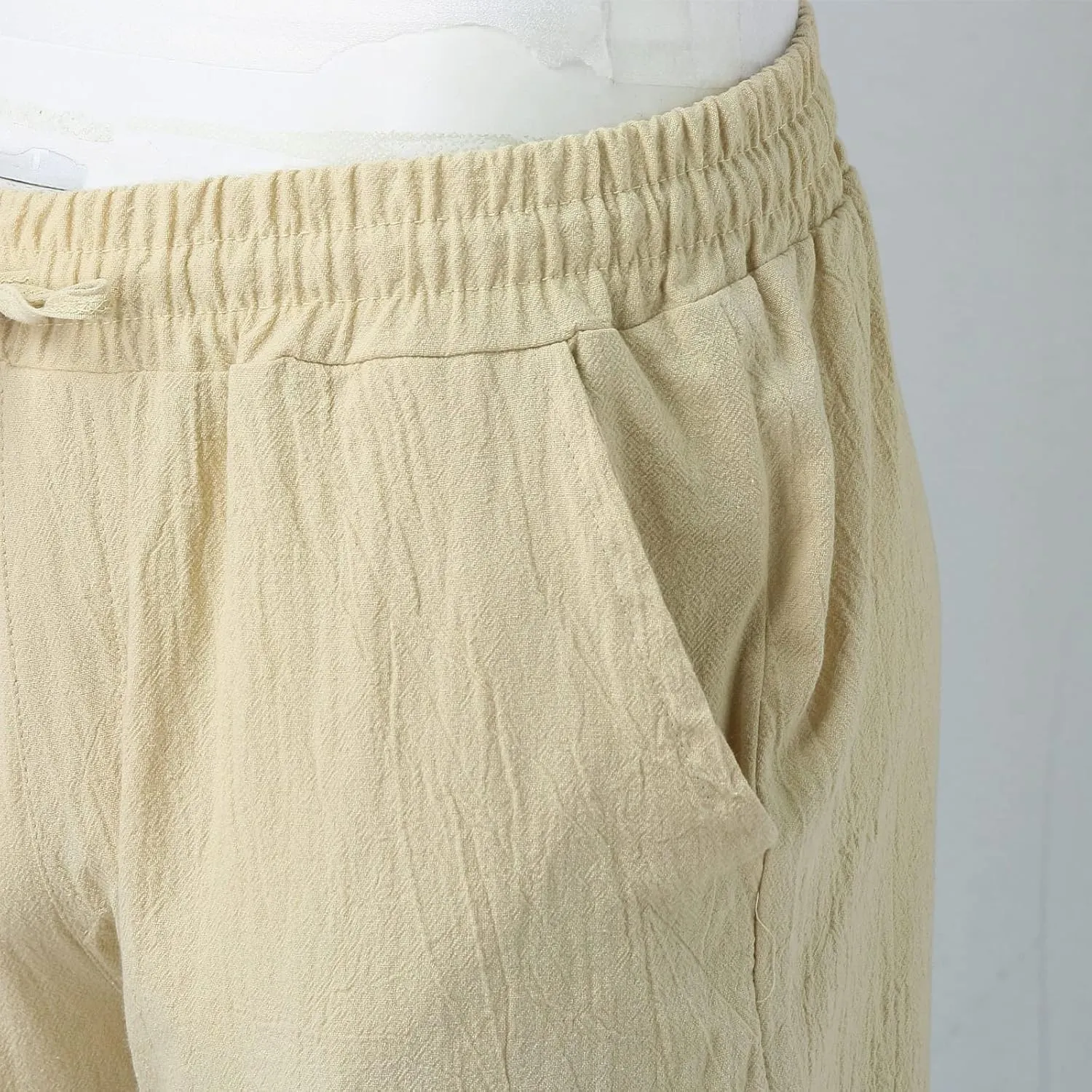 Mens Workout Cargo Sweatpants Men's Sweatpants Truck Fleece Lined with Elastic Waistband Fleeced Sweat Pants Trousers