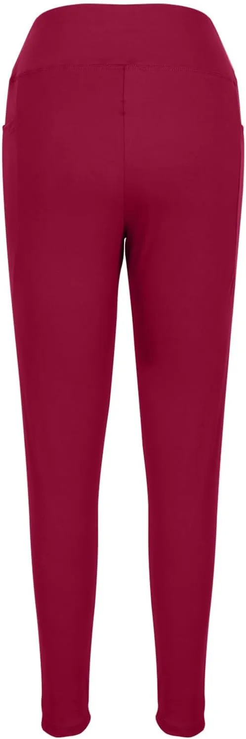 Oplxuo Women's Yoga Pants with Pockets High Waist Leggings for Women Tummy Control Workout Leggings Compression Leggings