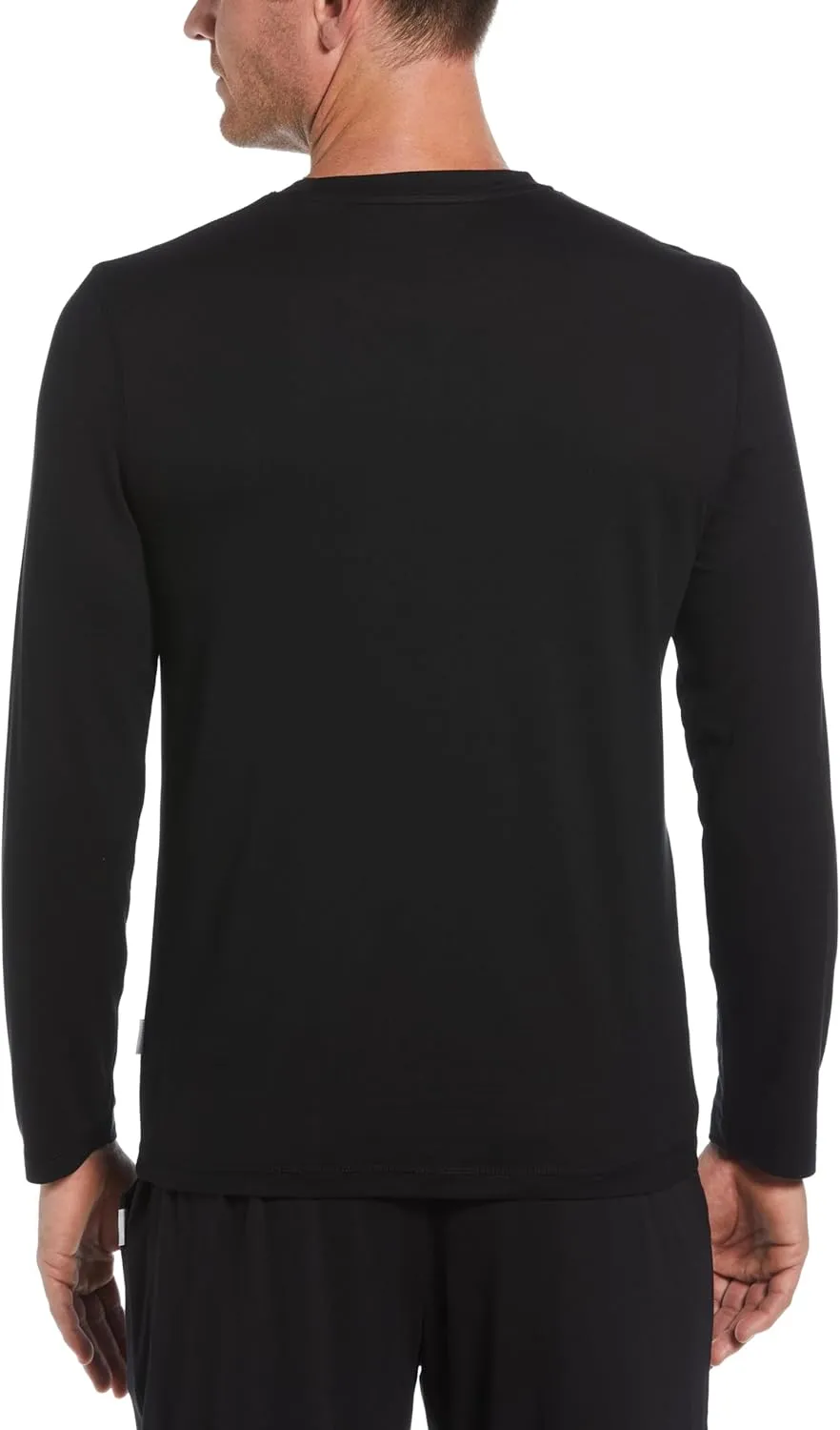 Perry Ellis Men's Portfolio Long Sleeve Deluxe Touch Crewneck Sweatshirt, Soft Stretch Fabric, Loose Fit, Loungewear