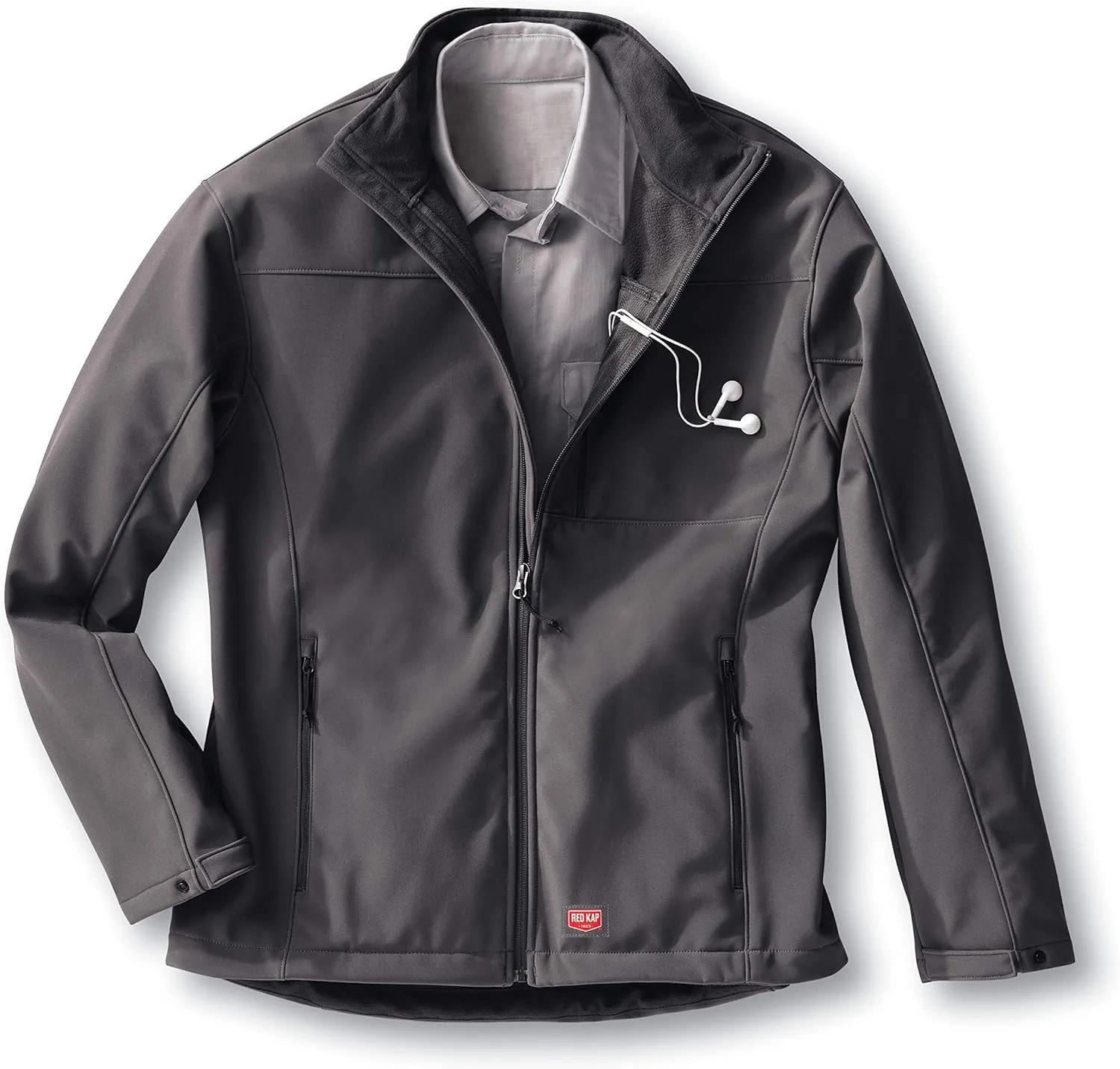 Red Kap Men's Deluxe Soft Shell Jacket