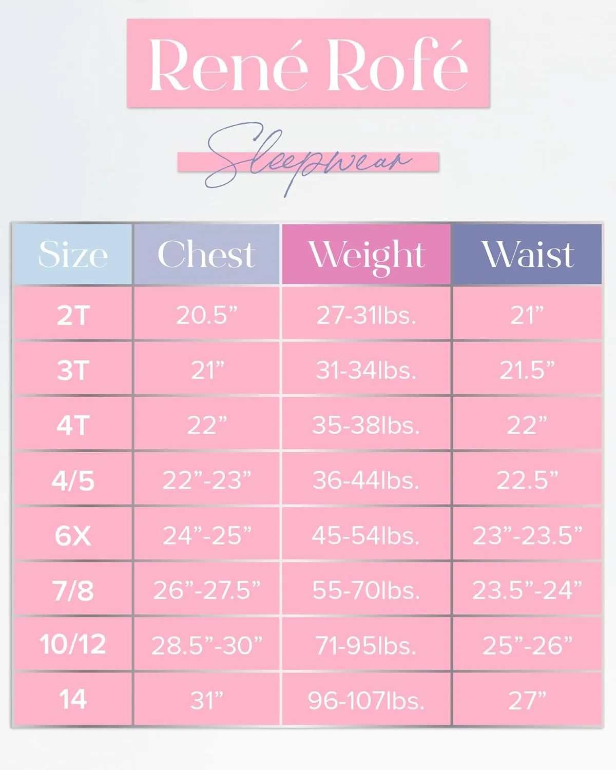 Rene Rofe Girls Pajamas - 2-Pack Lightweight Breathable Polyester Nightgowns with Cute Graphics - Sleepwear for Girls