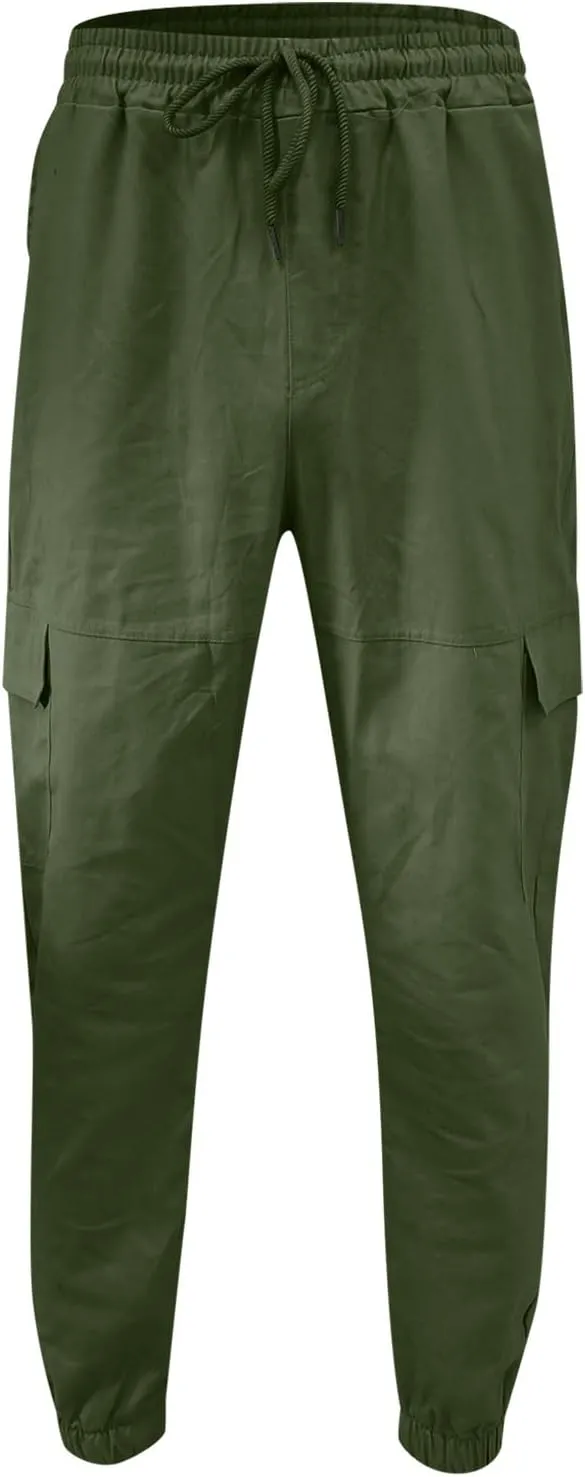 Sweatpants for Men Big and Tall Casual Mens Gifts Cargo Pants Hiking Workout Joggers Tactical Loose Straight Trousers