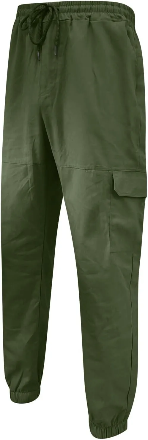 Sweatpants for Men Big and Tall Casual Mens Gifts Cargo Pants Hiking Workout Joggers Tactical Loose Straight Trousers