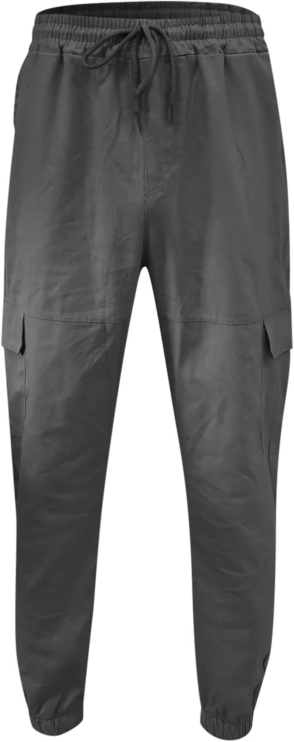 Sweatpants for Men Big and Tall Casual Mens Gifts Cargo Pants Hiking Workout Joggers Tactical Loose Straight Trousers