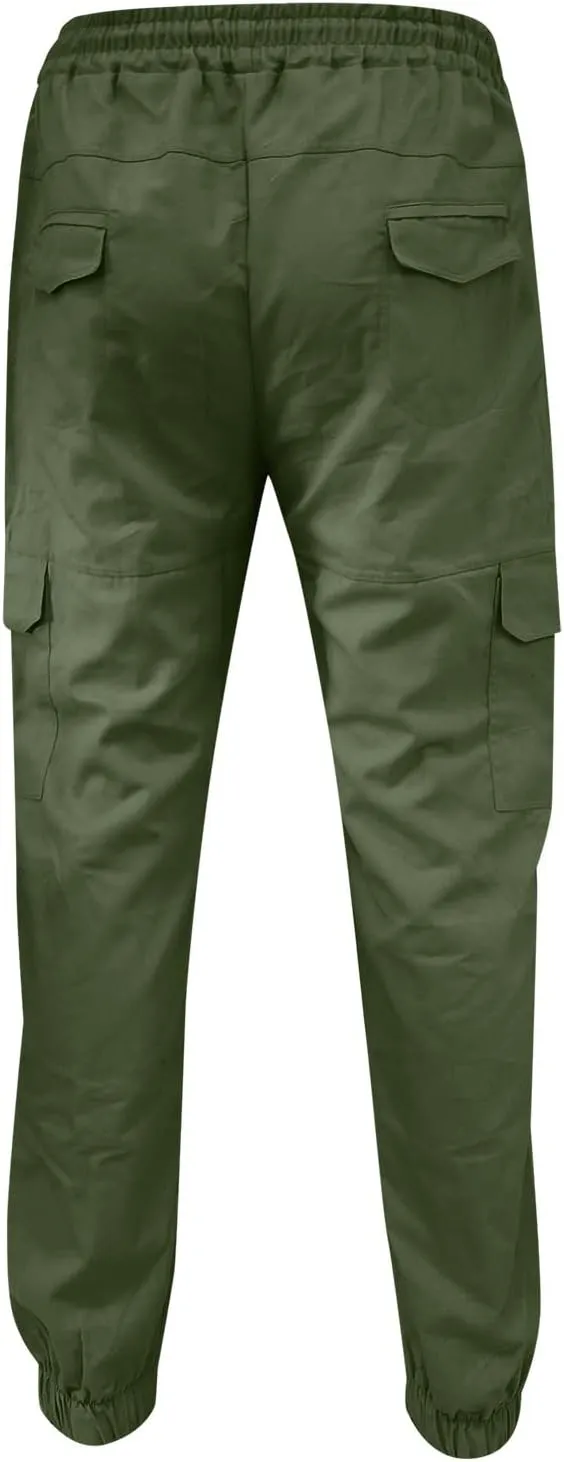 Sweatpants for Men Big and Tall Casual Mens Gifts Cargo Pants Hiking Workout Joggers Tactical Loose Straight Trousers