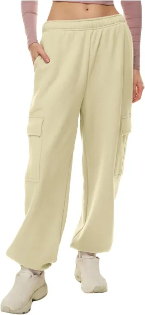 Sweatpants for Women-Womens Joggers with Pockets High Waist Lounge Trousers Baggy Cargo Pants for Yoga Workout Running